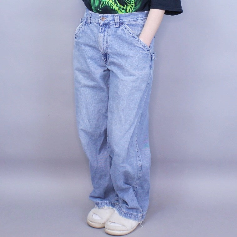 Vintage Y2k Grunge Baggy Jeans Old Navy 2002 Painter's Jeans