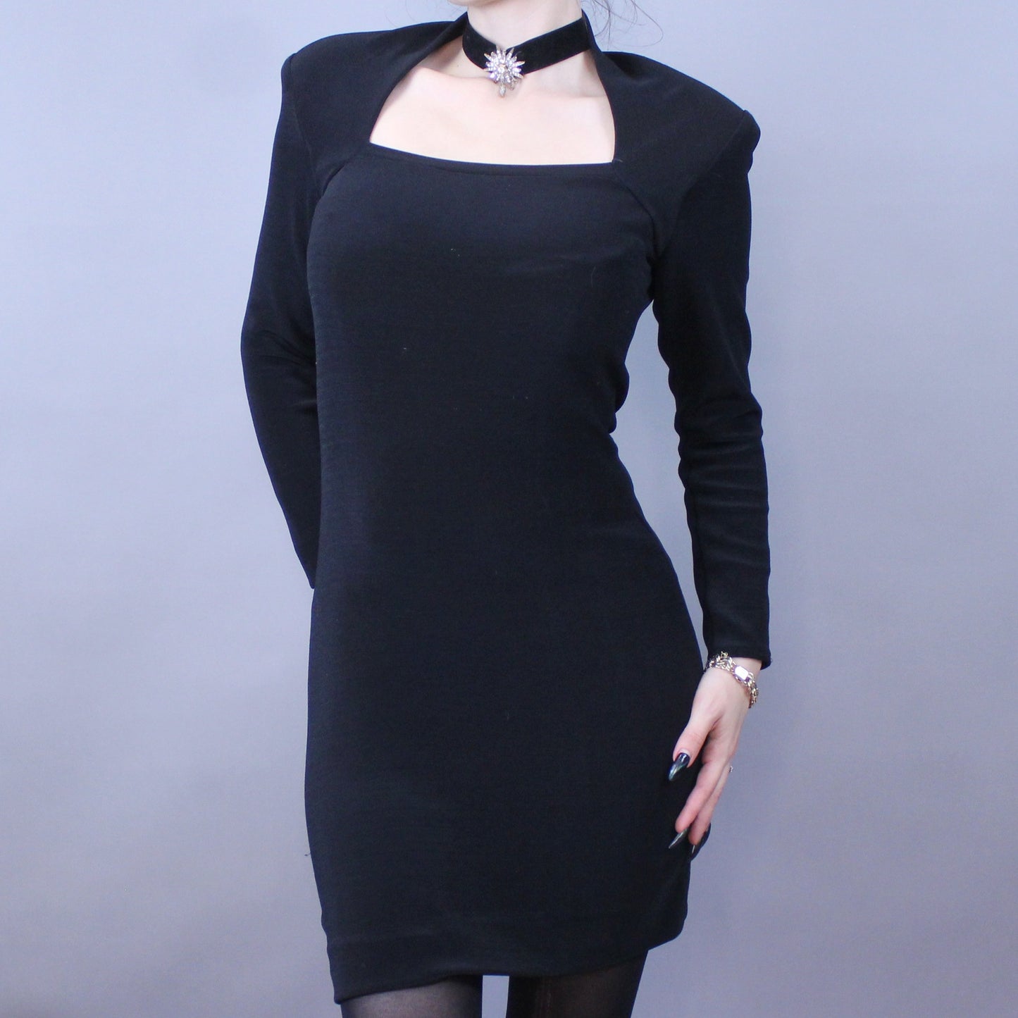 Vintage 80s Bodycon Cocktail Dress from Susan by Night