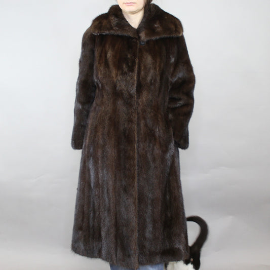 Vintage 50s Mink Fur Coat by John Wanamaker Rittenhouse Square