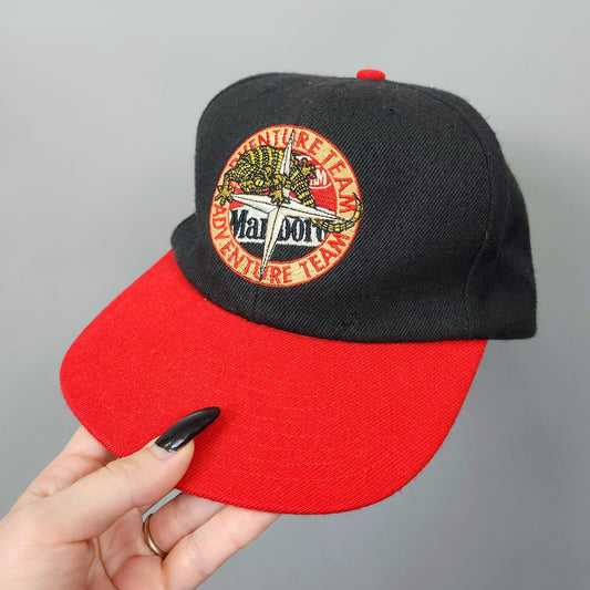 Vintage 90s Marlboro Adventure Team Strap Back Hat
