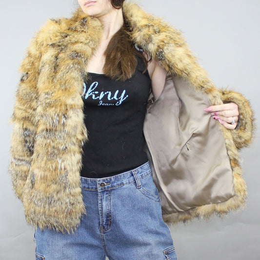 Vintage 70s Groovy Fur Coat