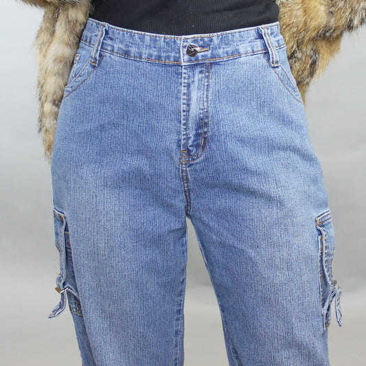 Vintage Y2k Sporty Jeans by Zhuotao Jeans