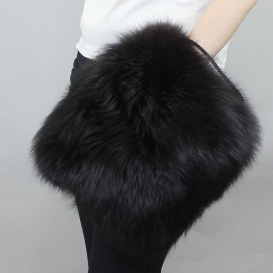 Vintage 60s Luxurious Fur Muff Purse