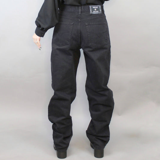 Vintage 90s Versace Jeans Couture Black Jeans