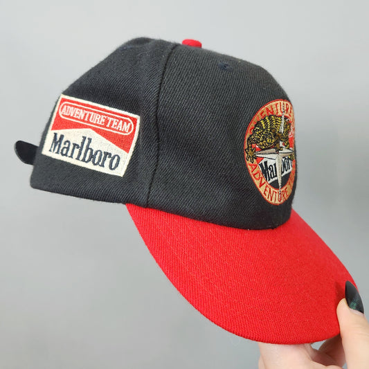 Vintage 90s Marlboro Adventure Team Strap Back Hat
