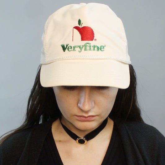 Vintage 80s Veryfine Apple Juice Snapback Cap