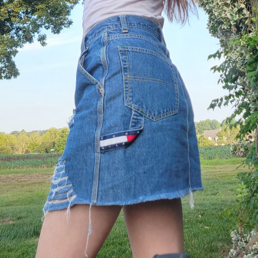 Tommy Jeans Denim Mini Skirt