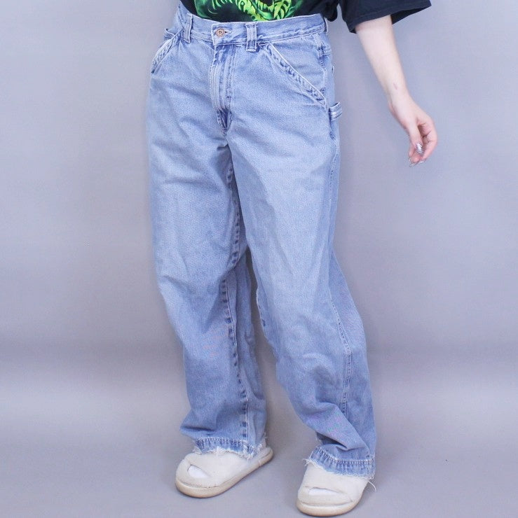 Vintage Y2k Grunge Baggy Jeans Old Navy 2002 Painter's Jeans