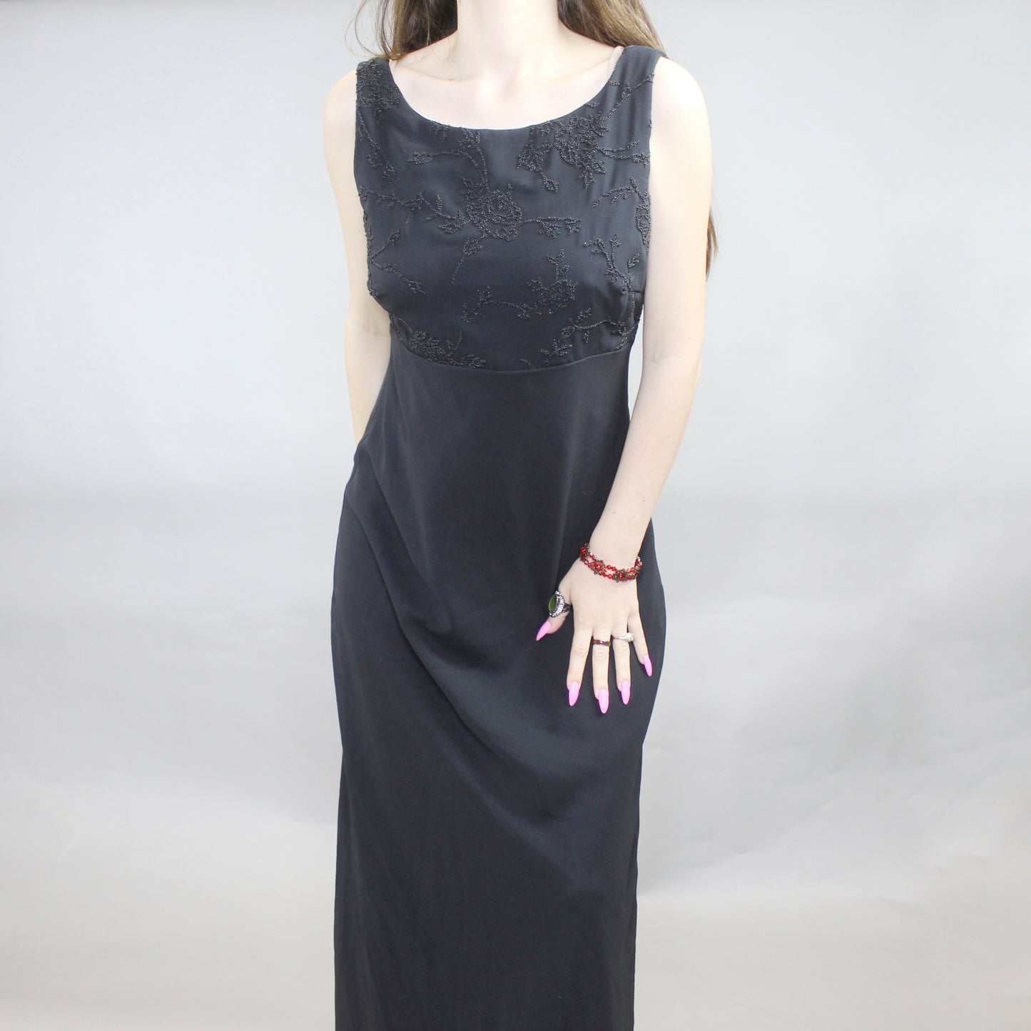 Vintage 90s Deadstock NWT Evening Gown from Tailor by B. Moss Company