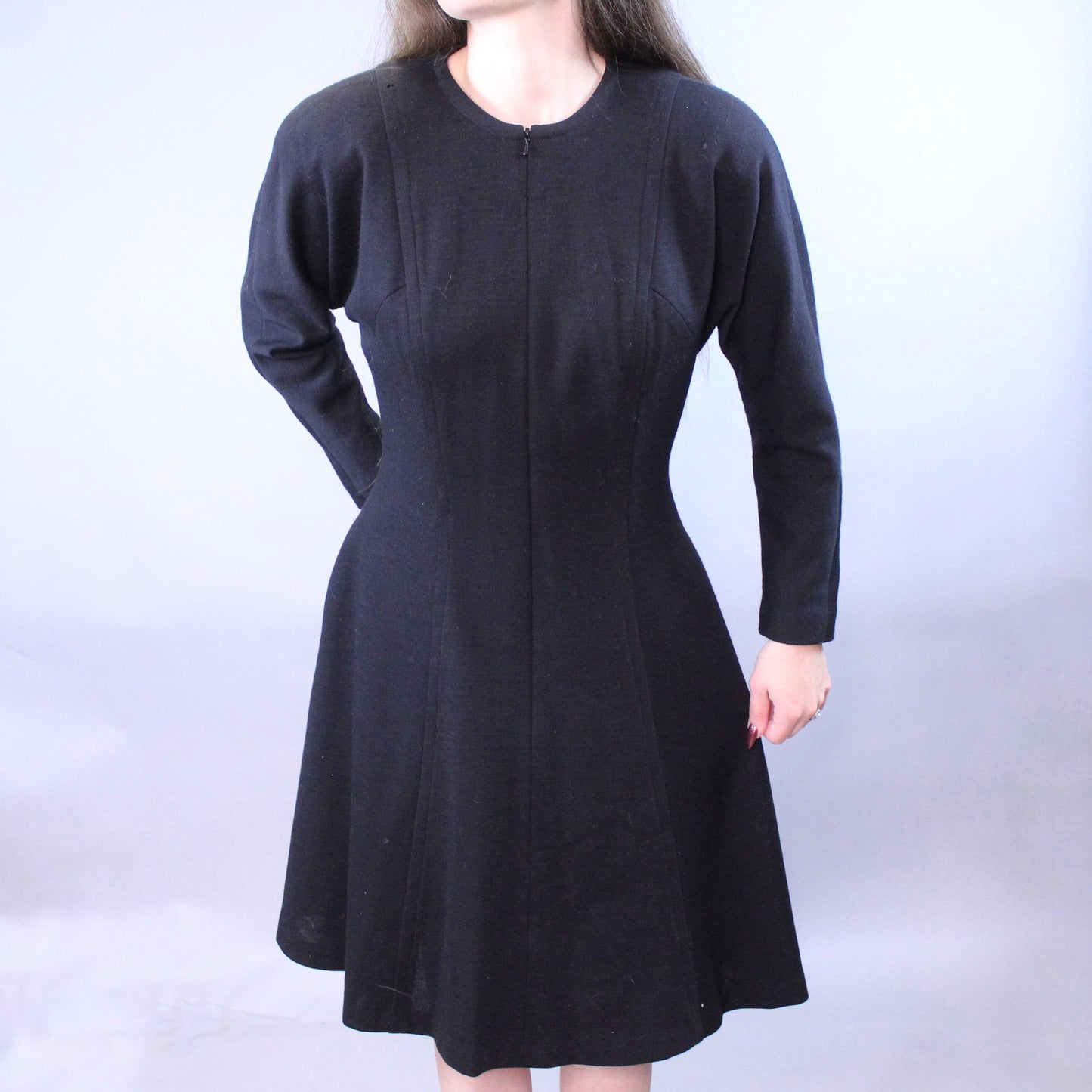 Vintage 50s White Fur Stole by Strawbridge & Clothier