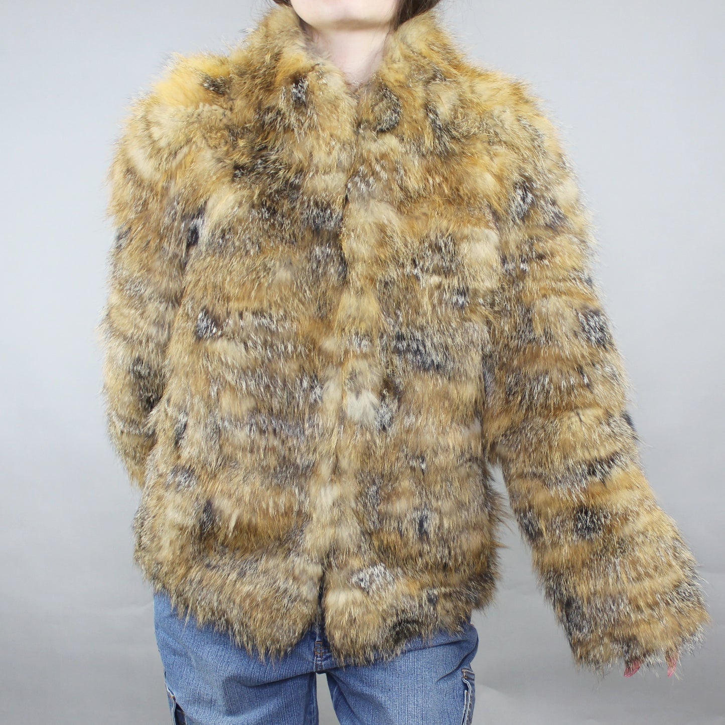 Vintage 70s Groovy Fur Coat