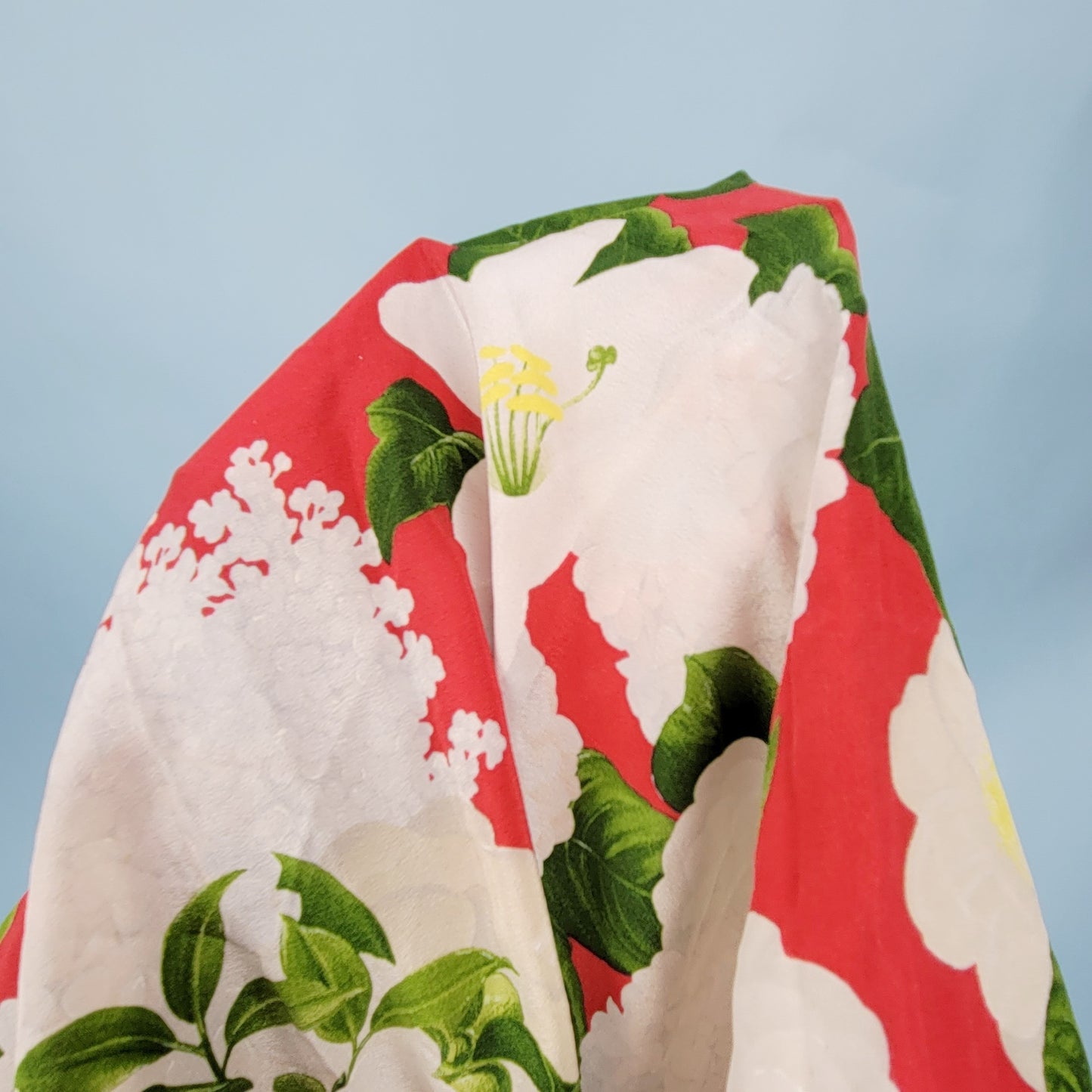 Vintage Y2k Silk Chanel Floral Scarf
