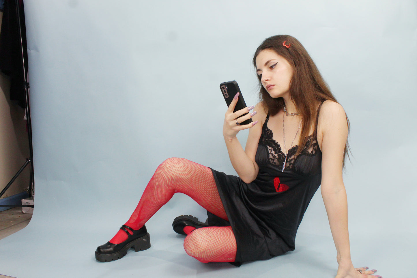 Reworked Vintage 80s Slip Dress by Vassarette