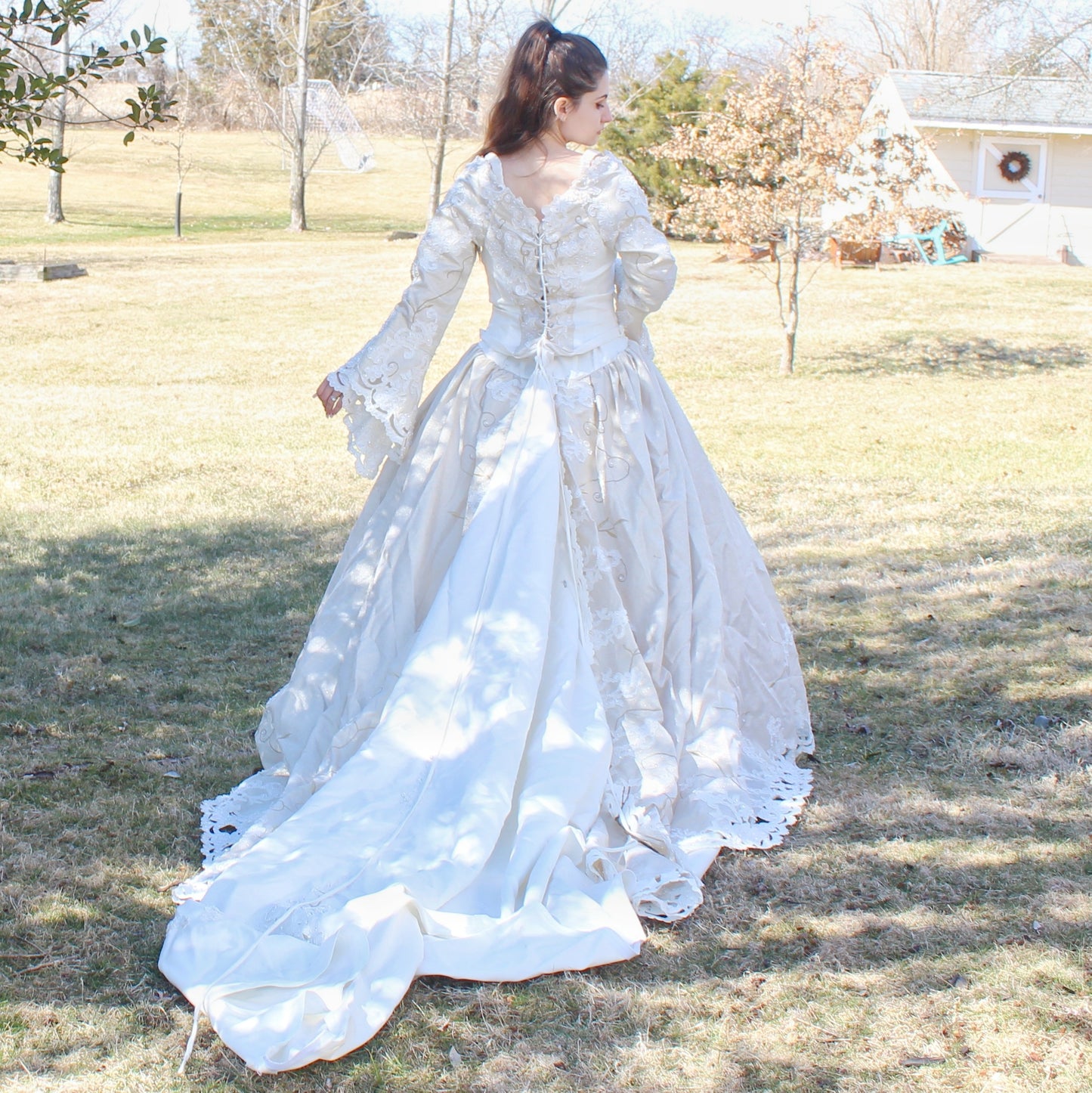 Princess Ballgown Corset Wedding Dress