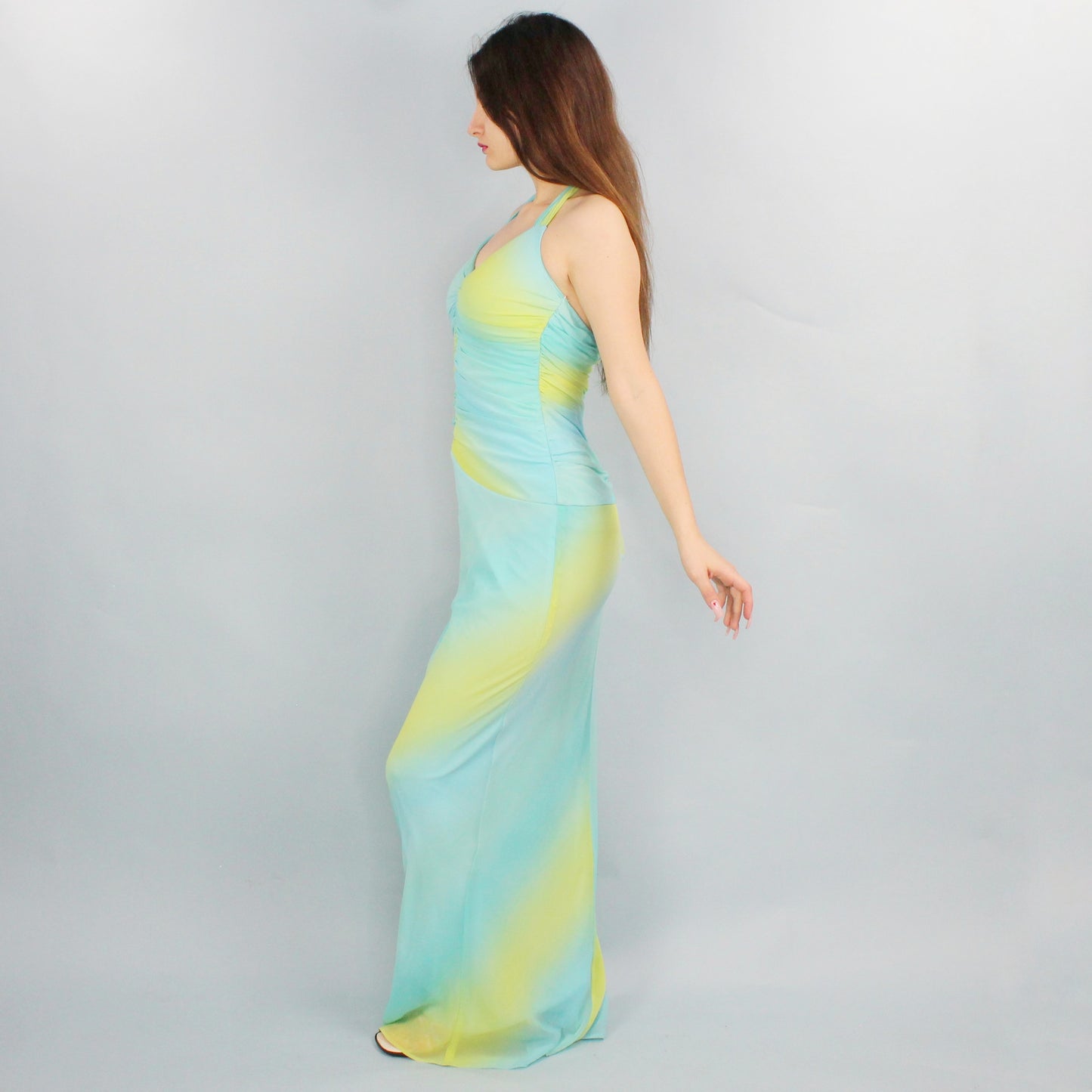 Vintage Y2k Sheath Prom Dress by My Michelle