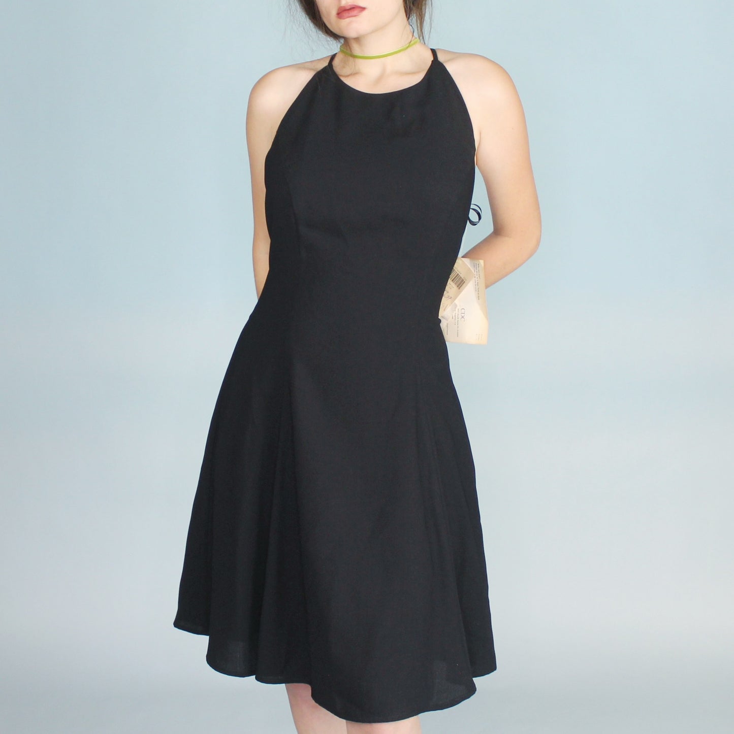 Vintage 90s Formal Mini Dress Deadstock from CDC Evenings