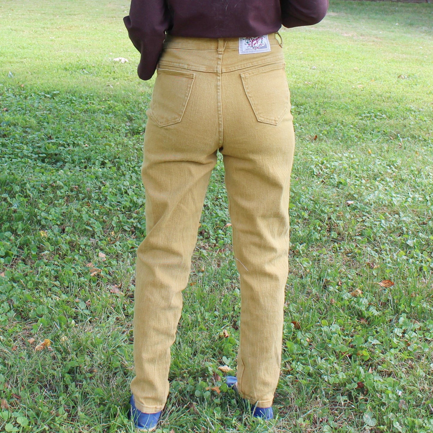 Vintage Y2k Yellow Mom Jeans by Jou Jou