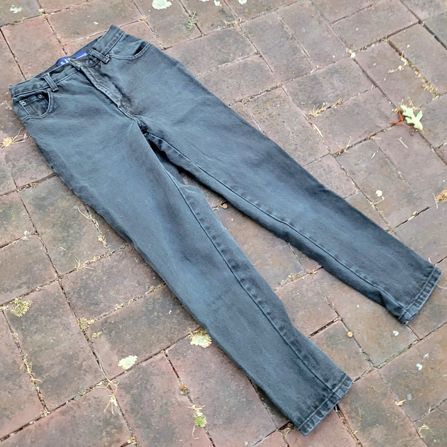 Vintage 90s Black Mom Jeans by Gap