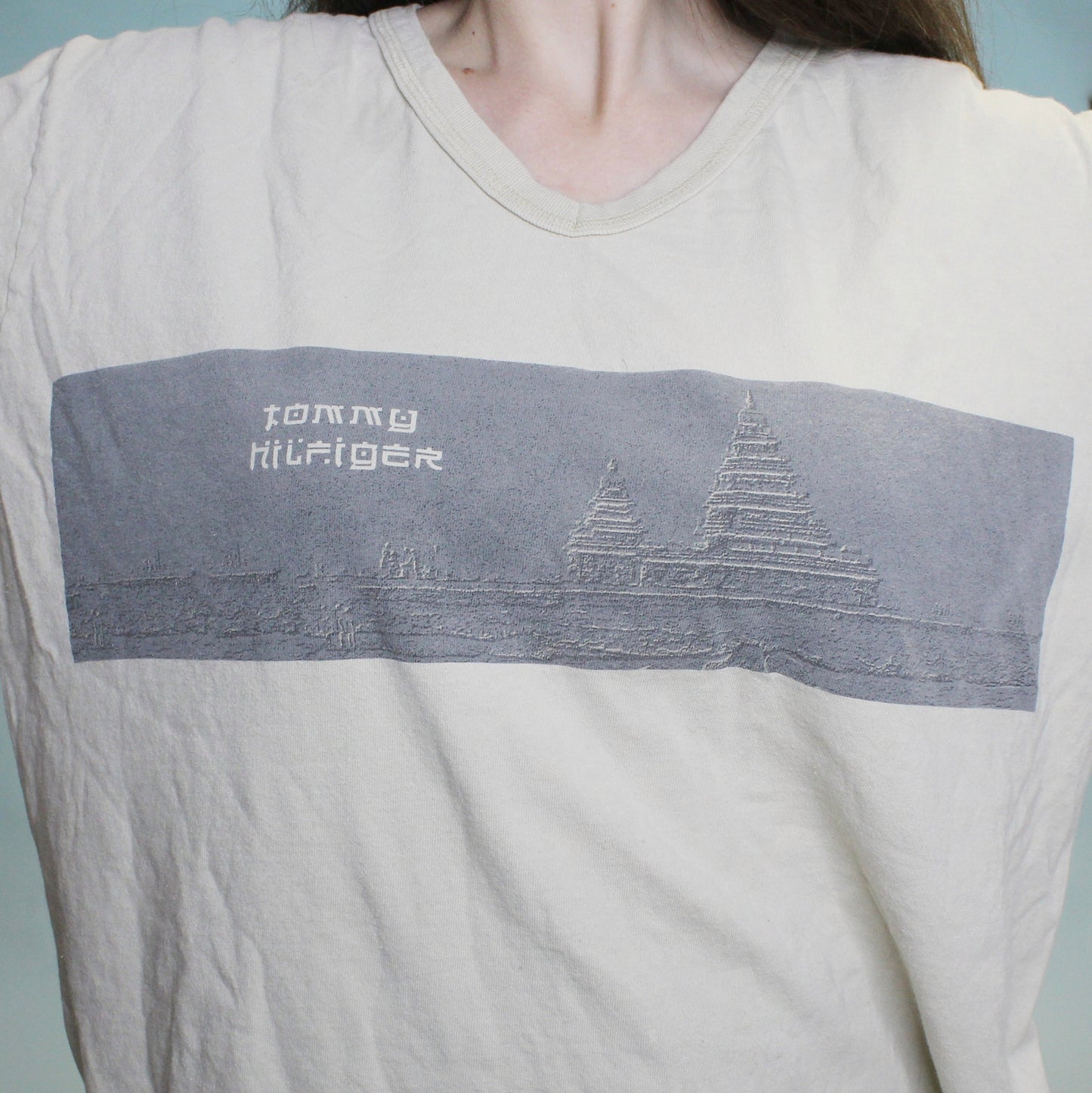 Vintage Y2k Graphic Tee by Tommy Hilfiger