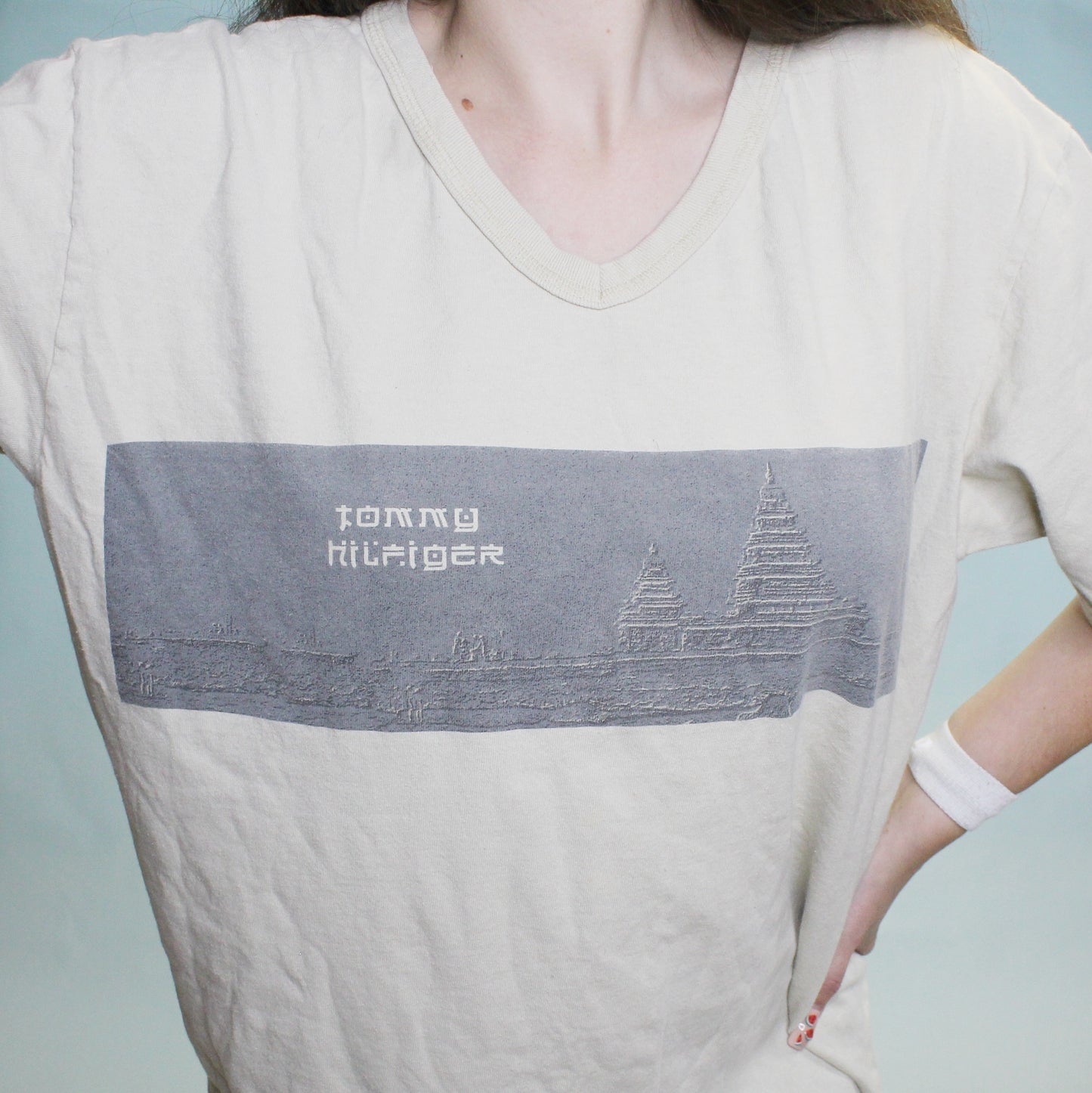 Vintage Y2k Graphic Tee by Tommy Hilfiger