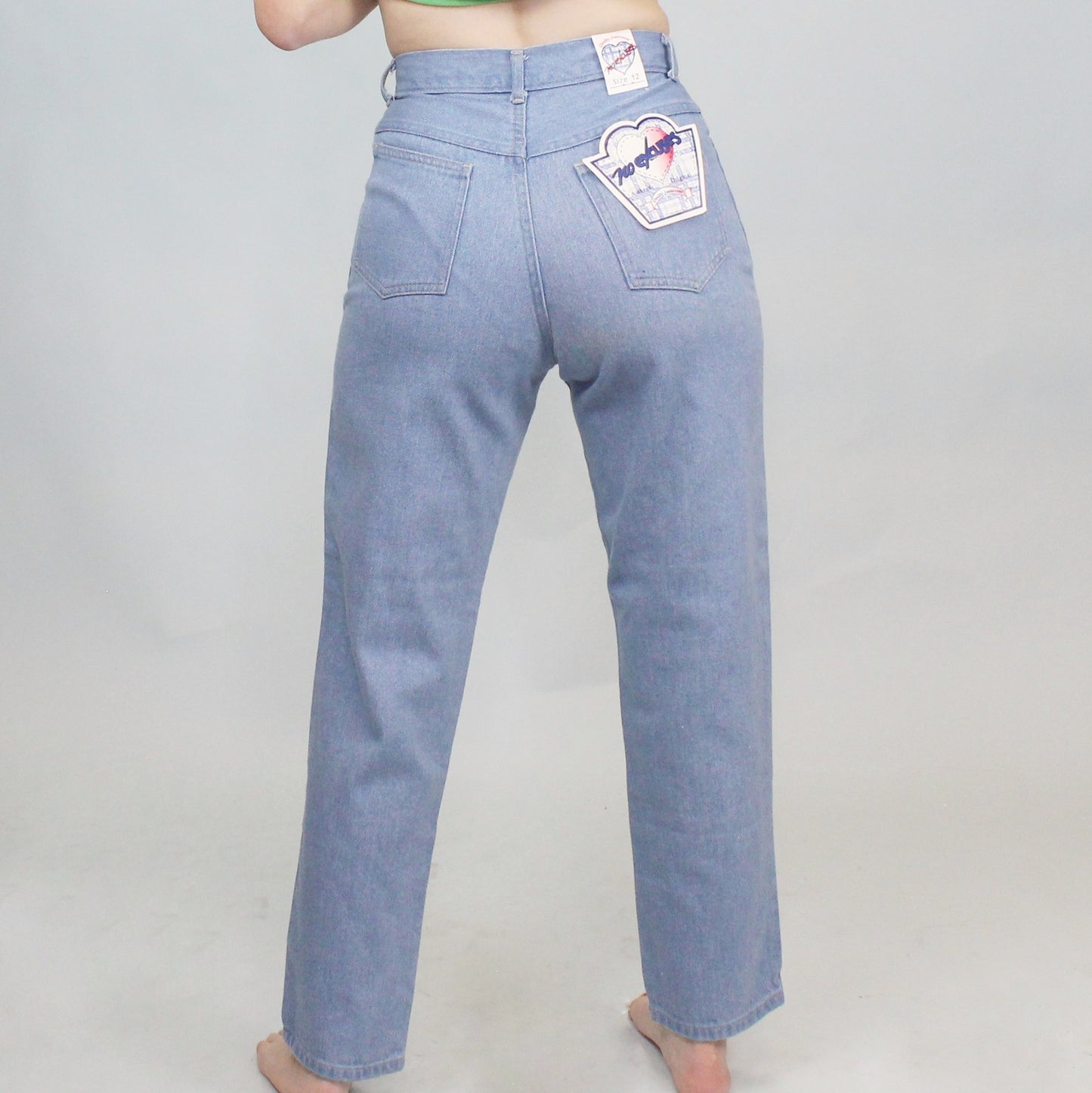 Vintage 90s High Waisted Deadstock Mom Jeans