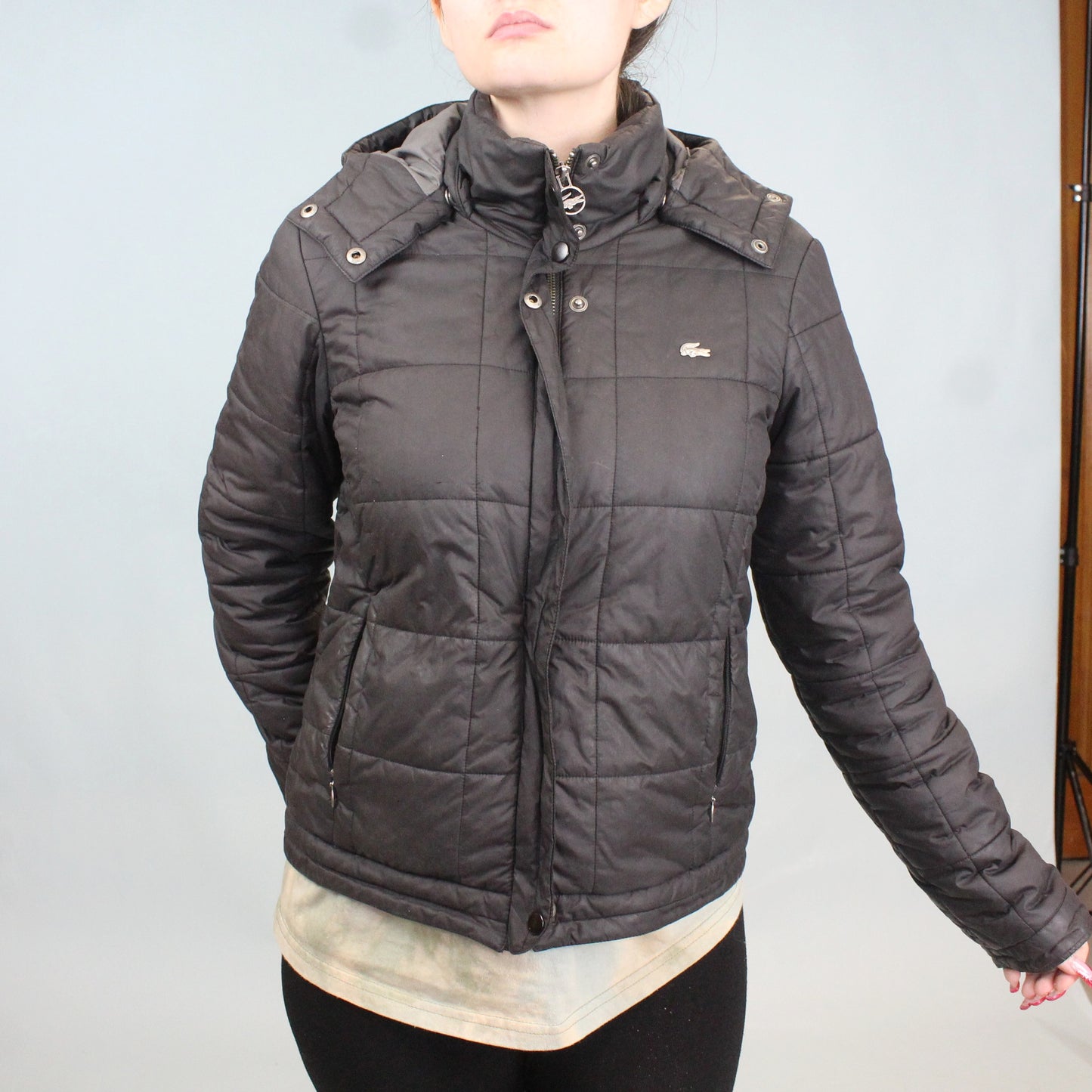 Designer Lacoste Puffer Jacket