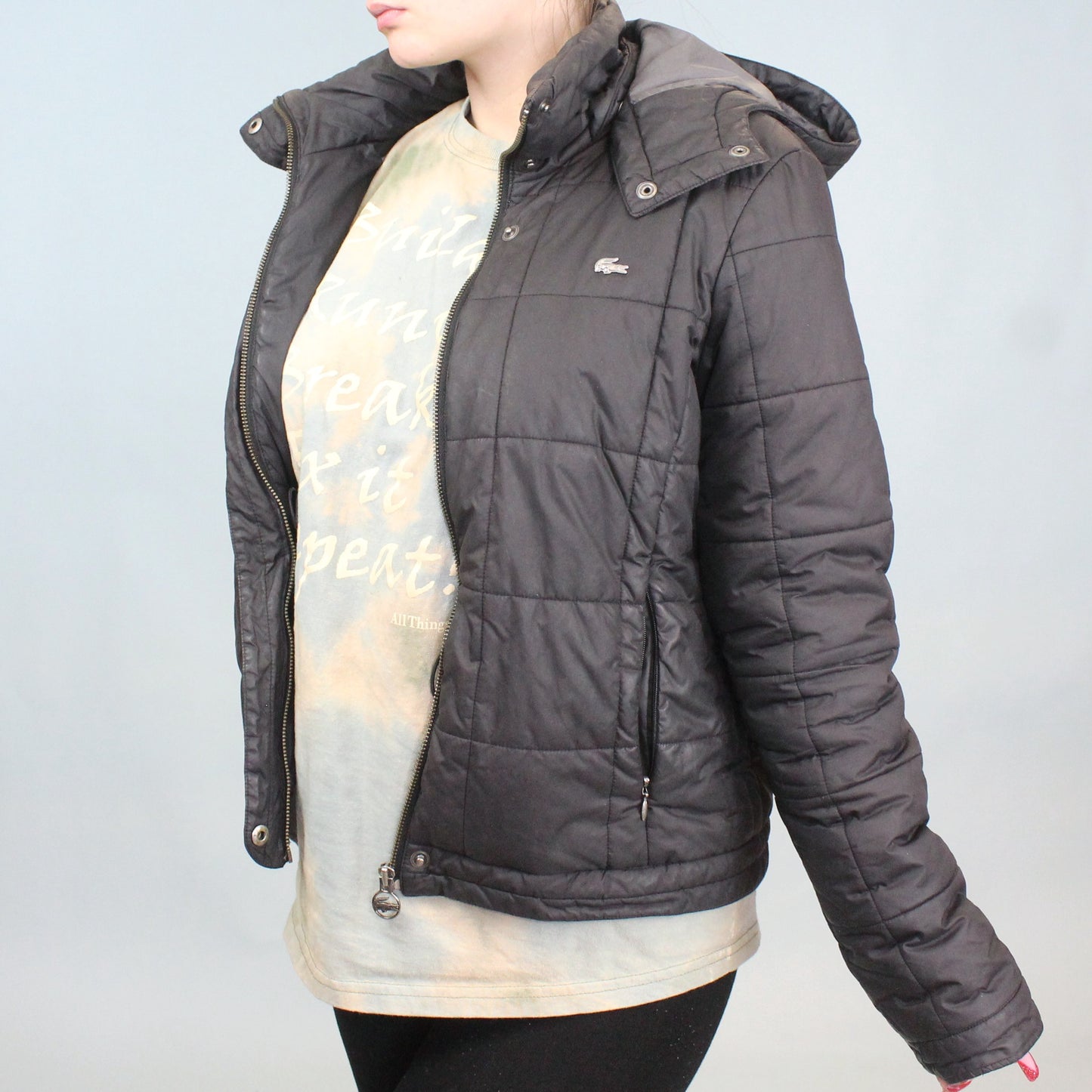 Designer Lacoste Puffer Jacket