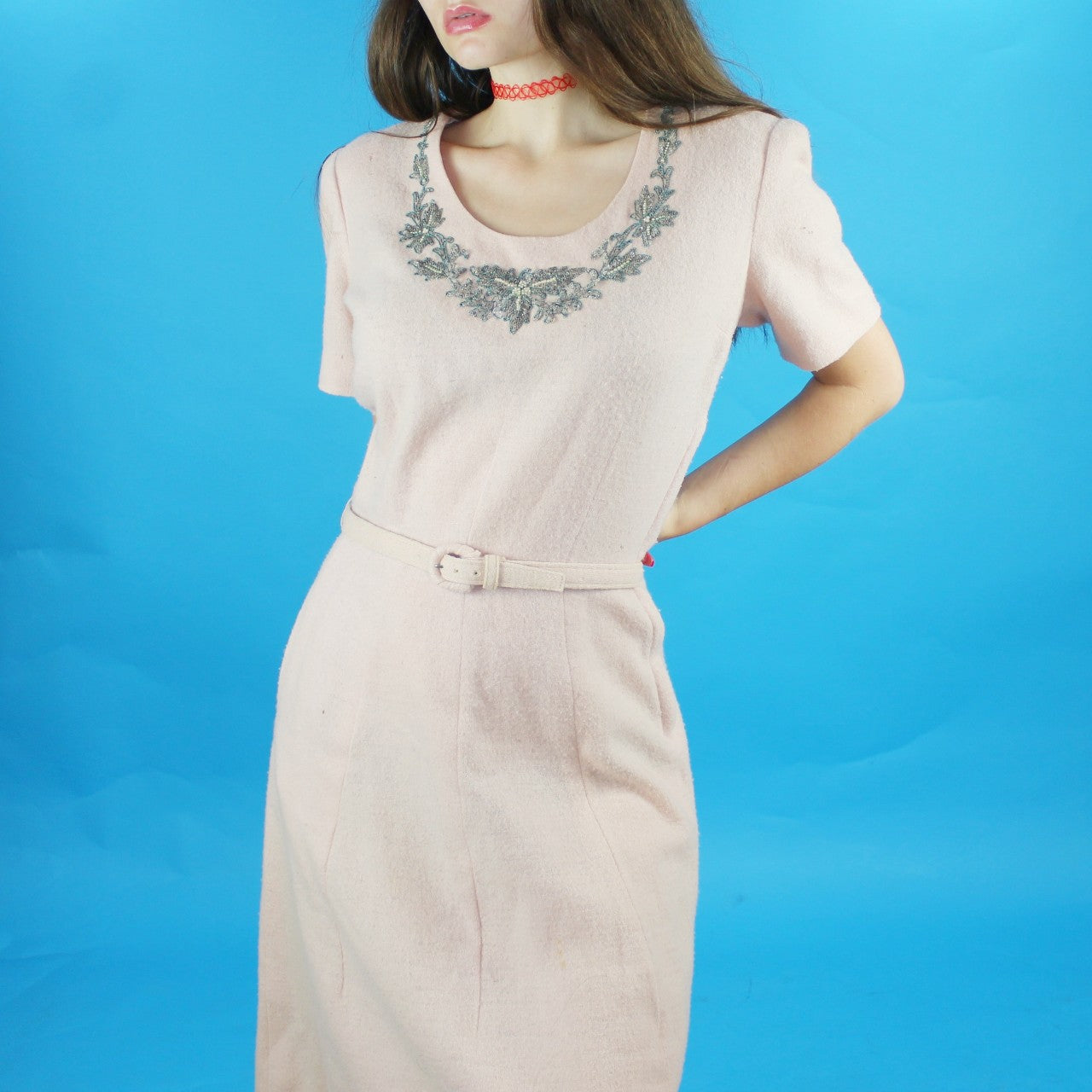 Vintage 40s Best & Co. Pink Dress
