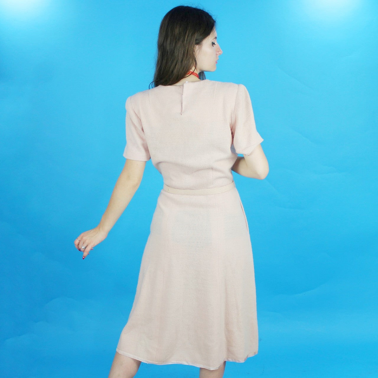 Vintage 40s Best & Co. Pink Dress
