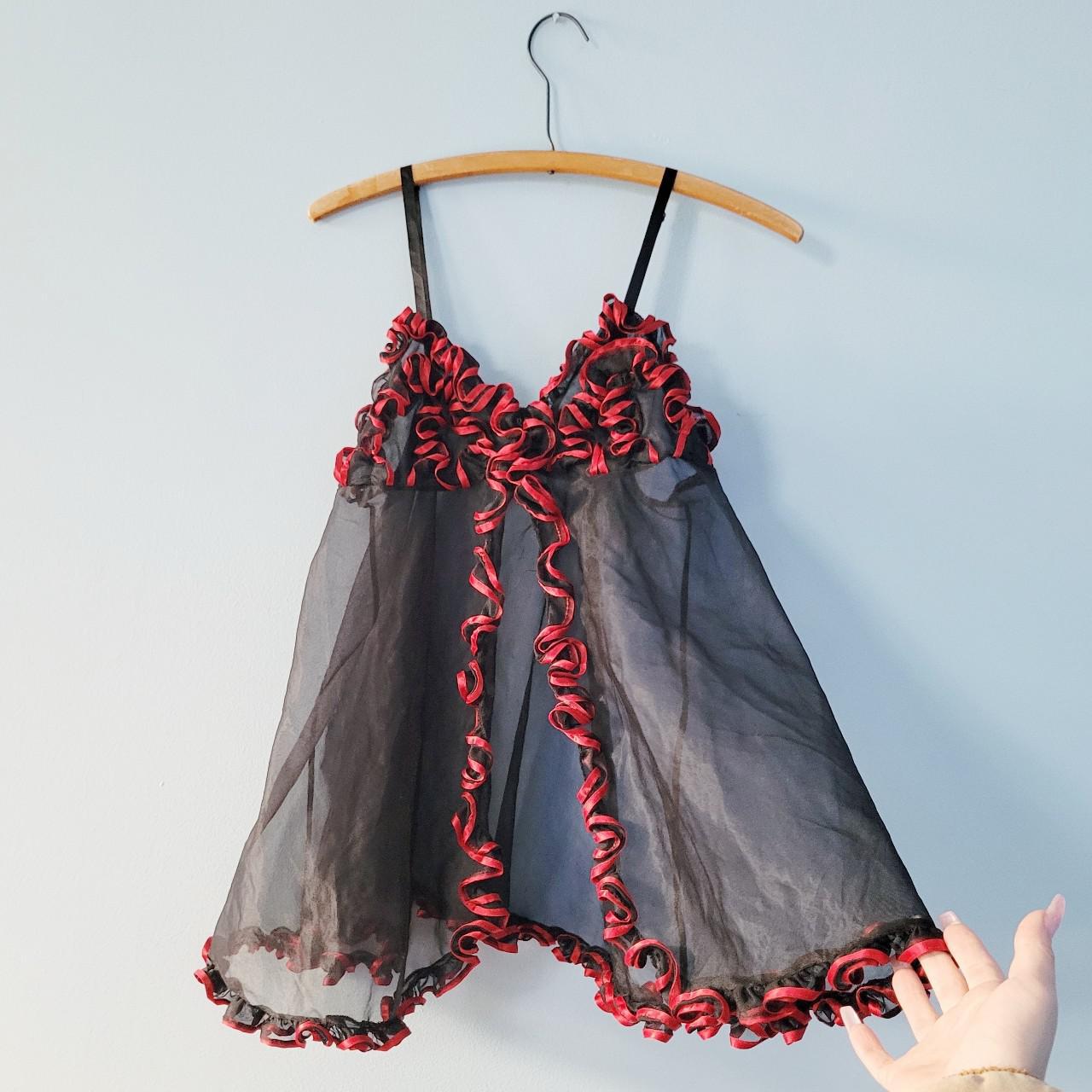 Vintage 80s Ruffle Babydoll Lingerie by Juliara Odd Faery Vintage 80s Ruffle Babydoll Lingerie by Juliara Odd Faery