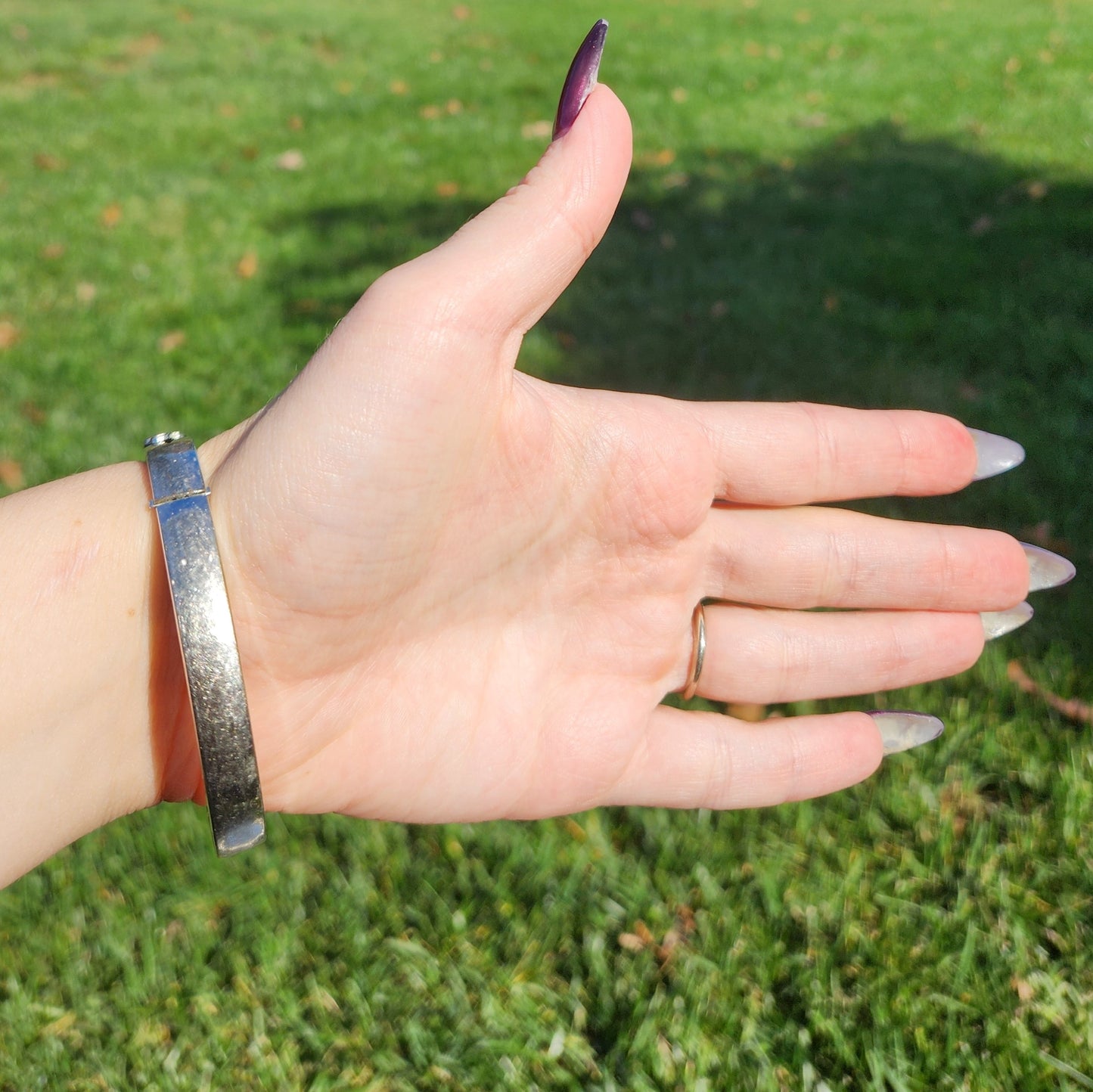 Vintage 40s Hinged Bangle Bracelet