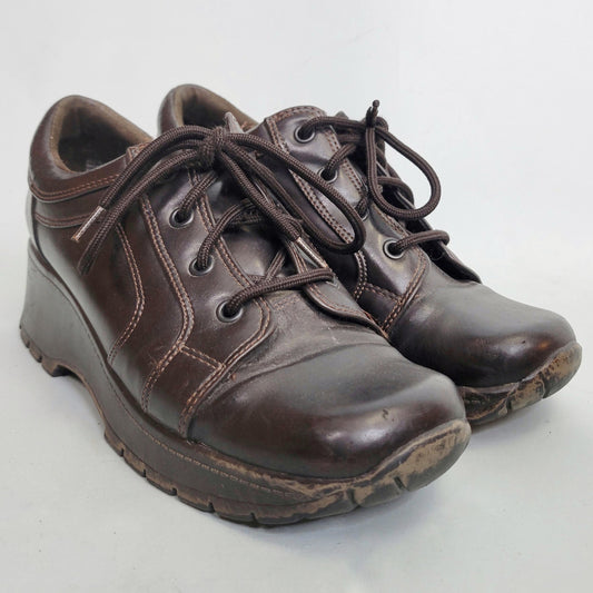 Vintage Y2k Chunky Wedge Sneakers by Lower East Side