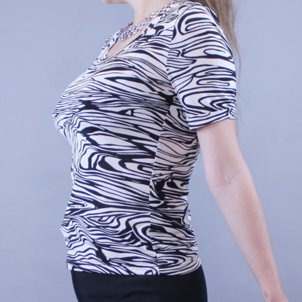 Vintage Y2k Dolce & Gabbana J&ans All Over Print Tee