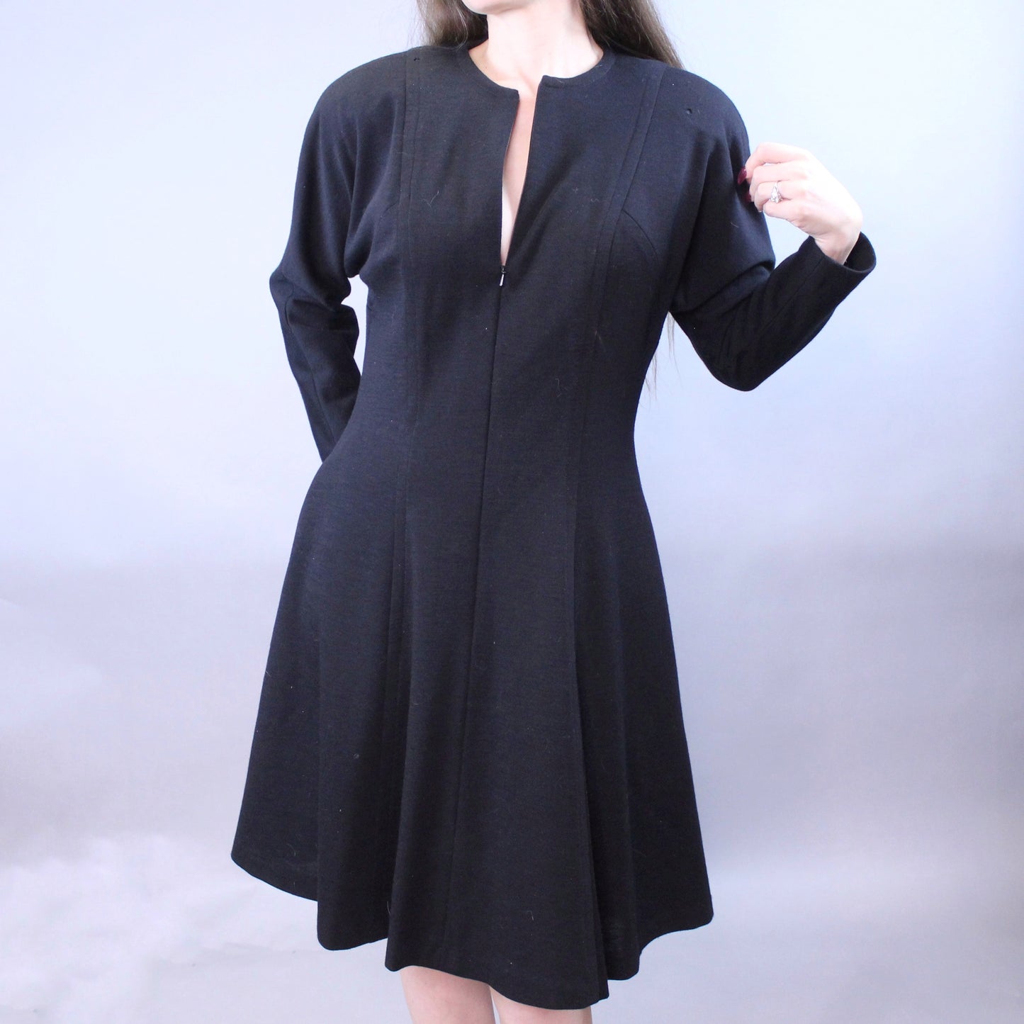 Vintage 50s White Fur Stole by Strawbridge & Clothier