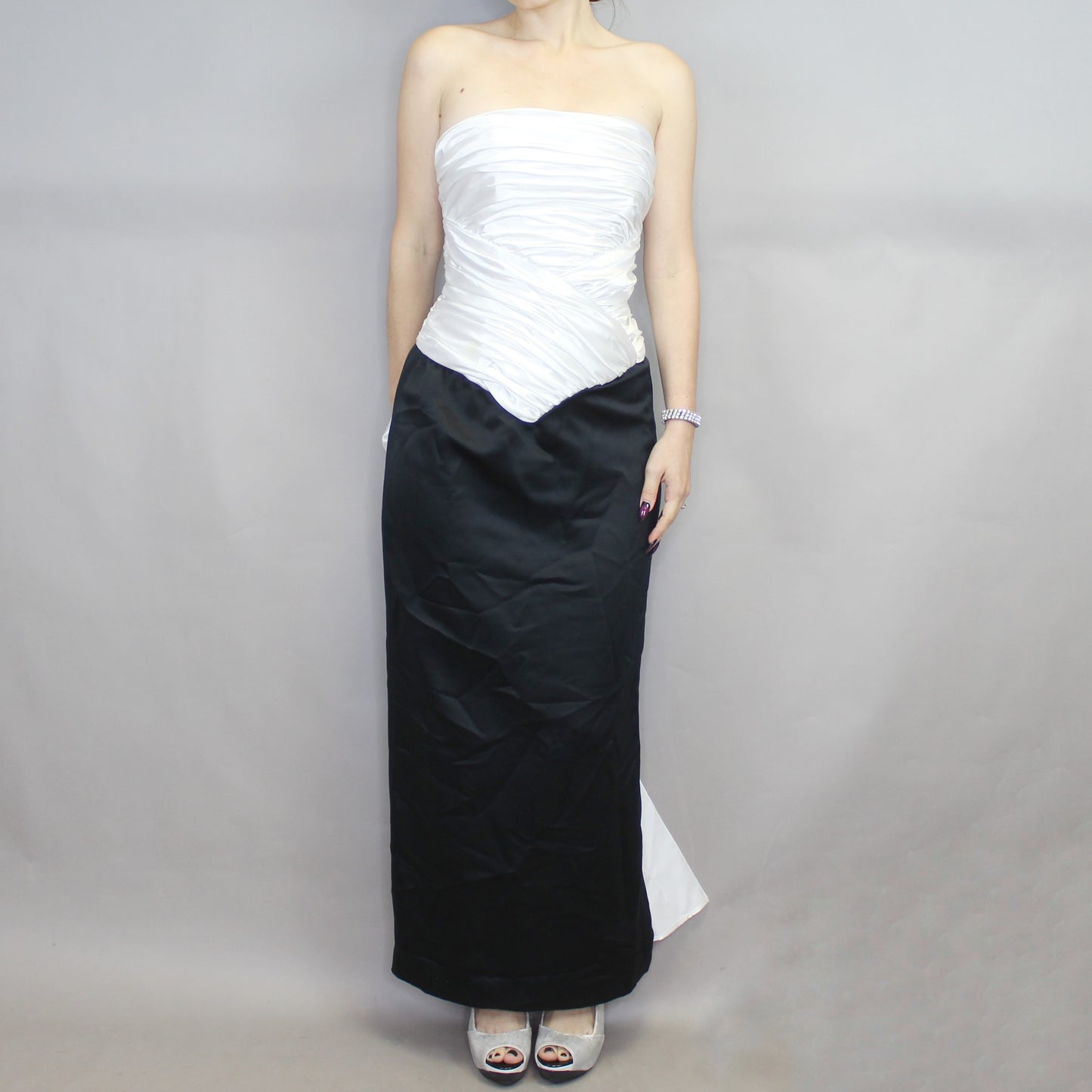 Vintage 80s Classy Evening Gown from After Five by Saks Fifth Avenue