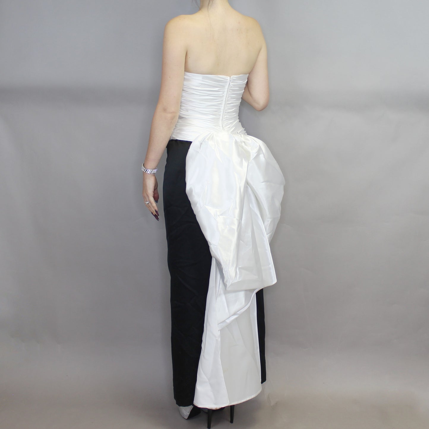 Vintage 80s Classy Evening Gown from After Five by Saks Fifth Avenue