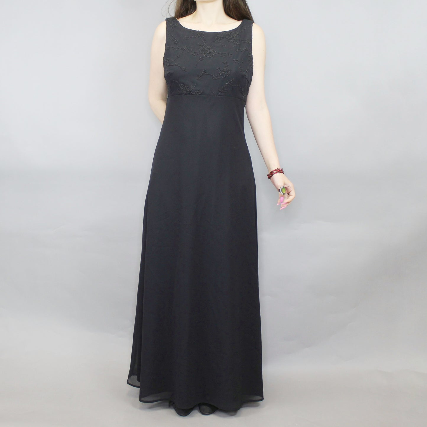 Vintage 90s Deadstock NWT Evening Gown from Tailor by B. Moss Company