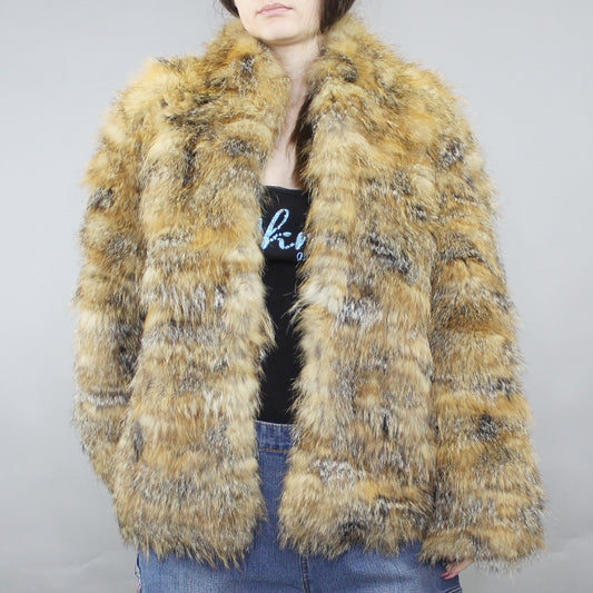 Vintage 70s Groovy Fur Coat