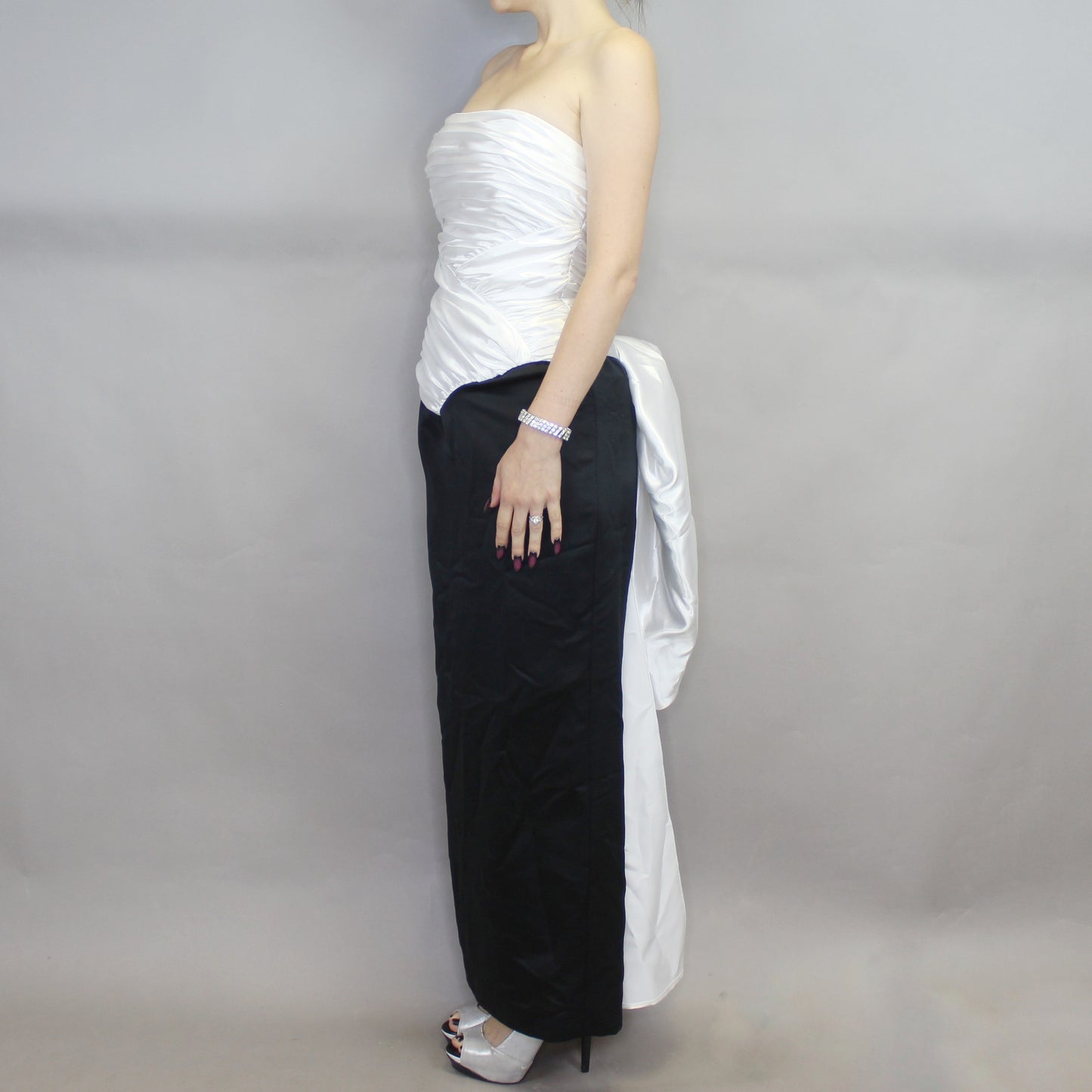 Vintage 80s Classy Evening Gown from After Five by Saks Fifth Avenue