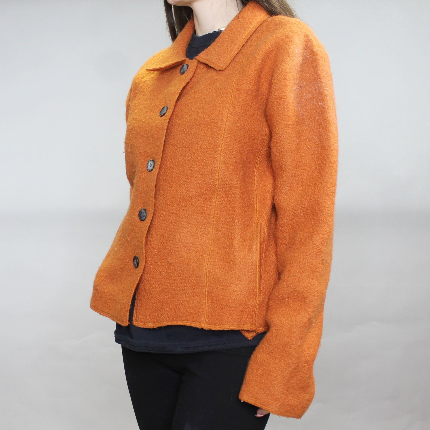 Vintage 90s Wool Jacket by Herman Geist