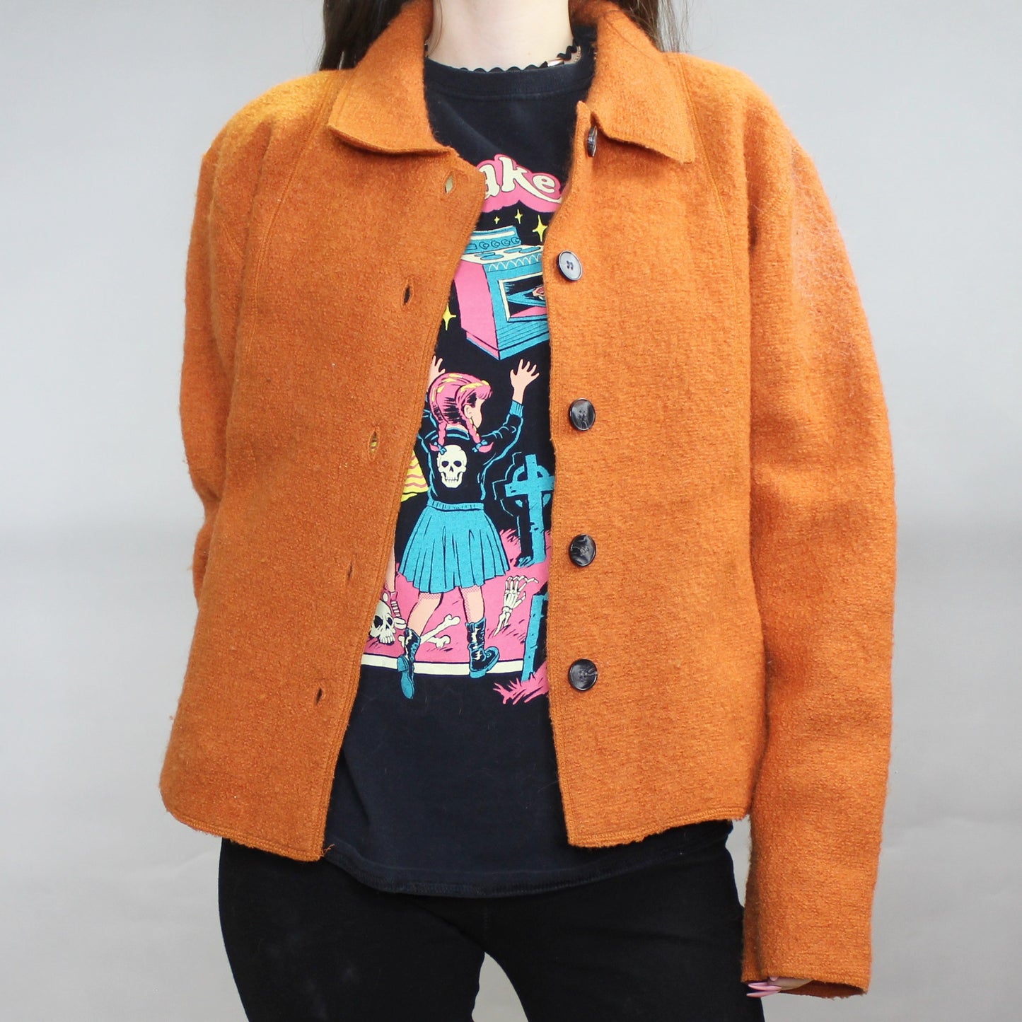 Vintage 90s Wool Jacket by Herman Geist