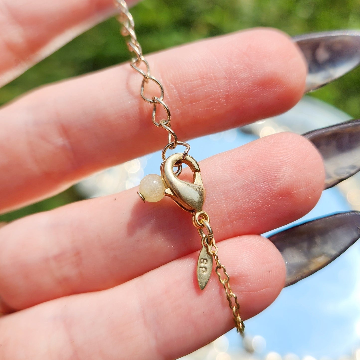 Vintage 80s Pastel Faberge Egg Necklace by Avon