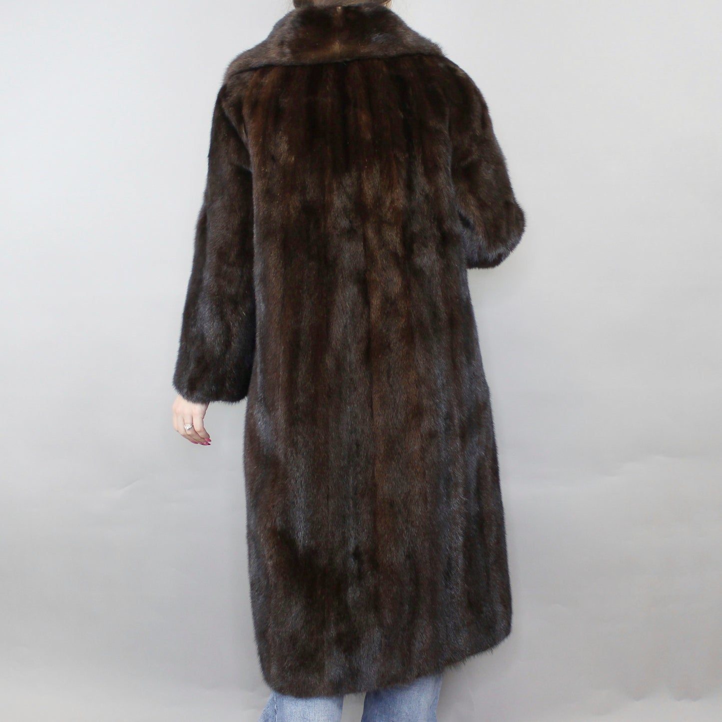 Vintage 50s Mink Fur Coat by John Wanamaker Rittenhouse Square