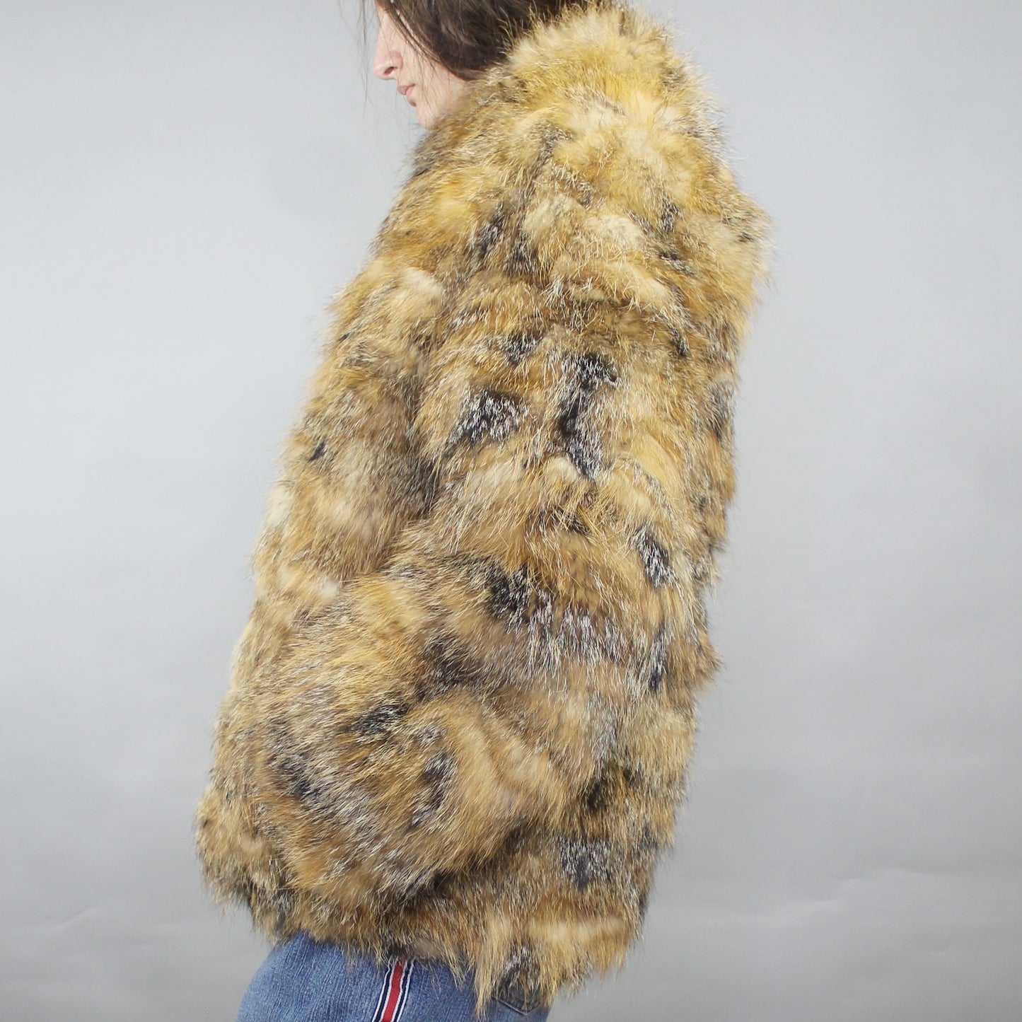 Vintage 70s Groovy Fur Coat