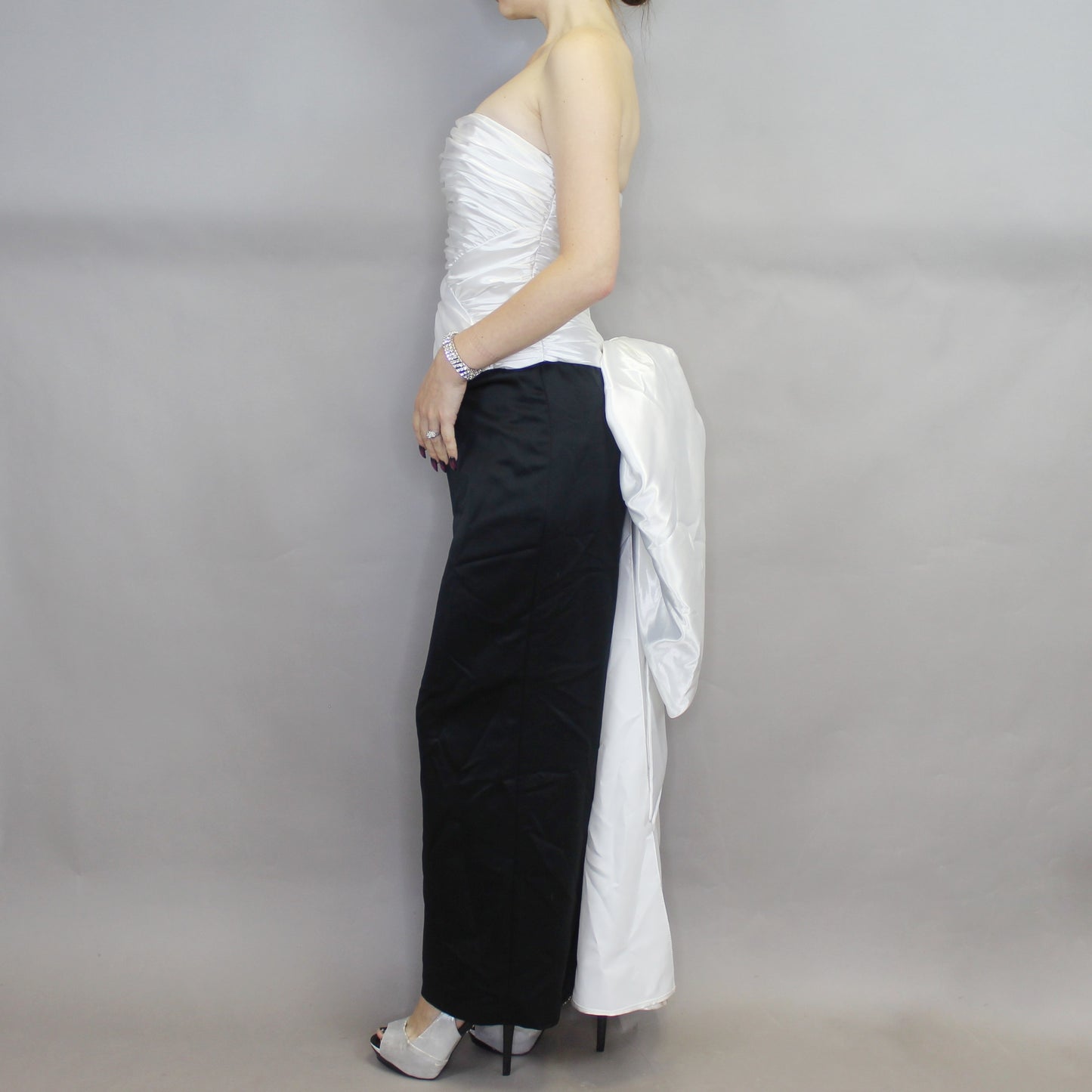 Vintage 80s Classy Evening Gown from After Five by Saks Fifth Avenue
