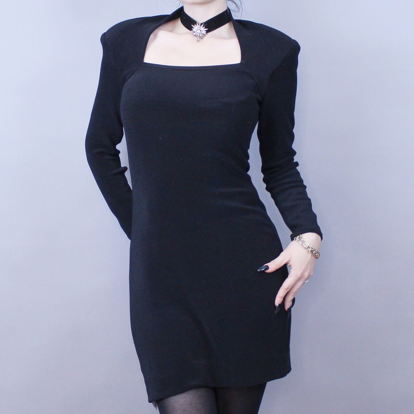Vintage 80s Bodycon Cocktail Dress from Susan by Night