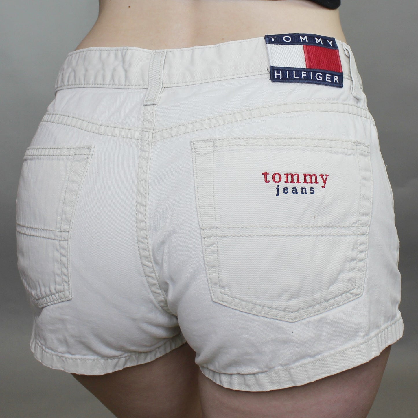 Vintage Y2k Tommy Jeans Low Rise Short Shorts