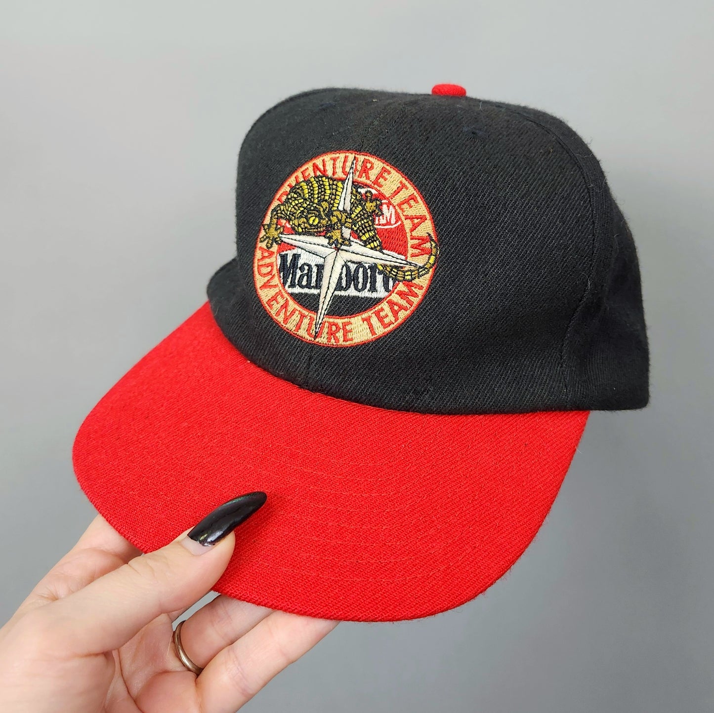 Vintage 90s Marlboro Adventure Team Strap Back Hat