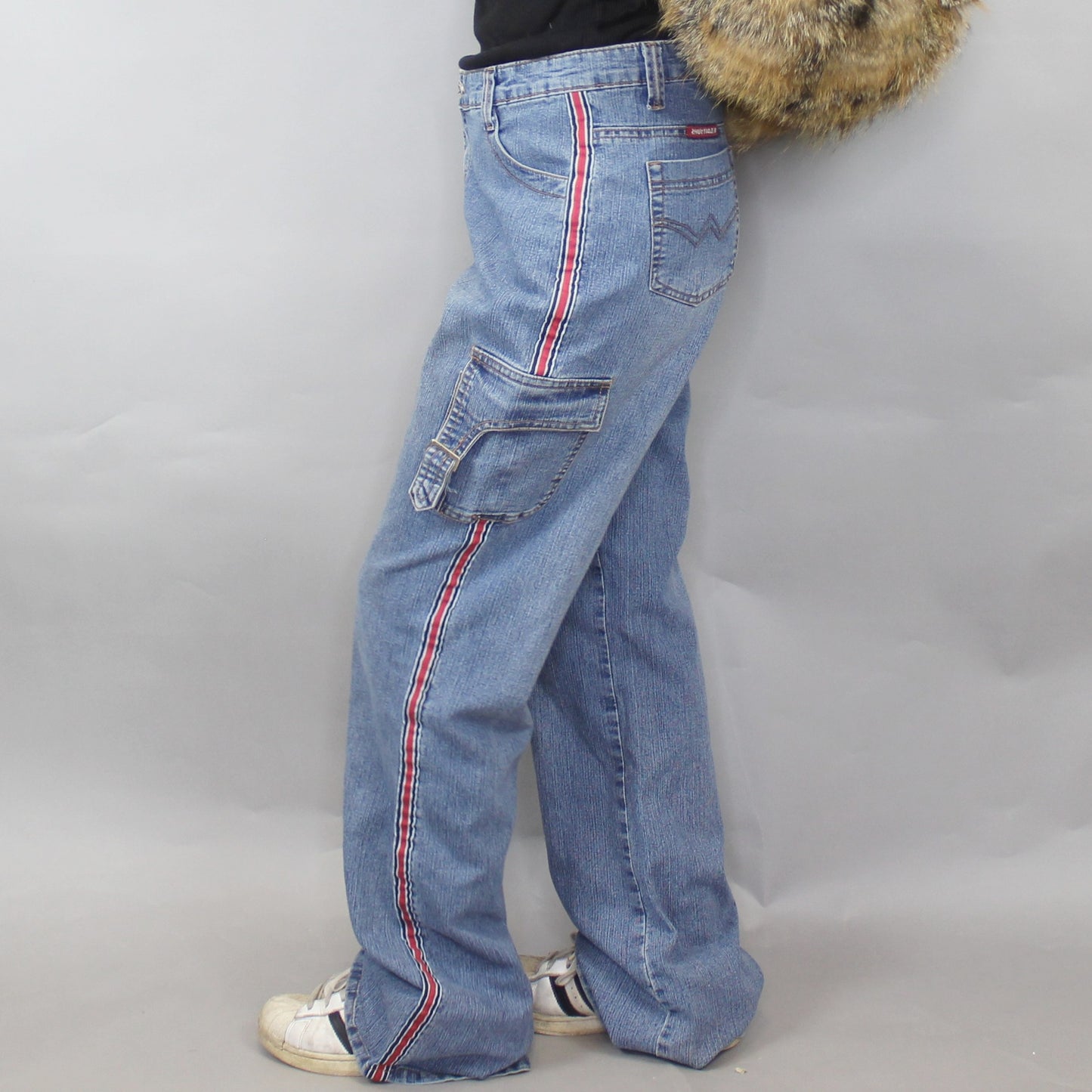 Vintage Y2k Sporty Jeans by Zhuotao Jeans