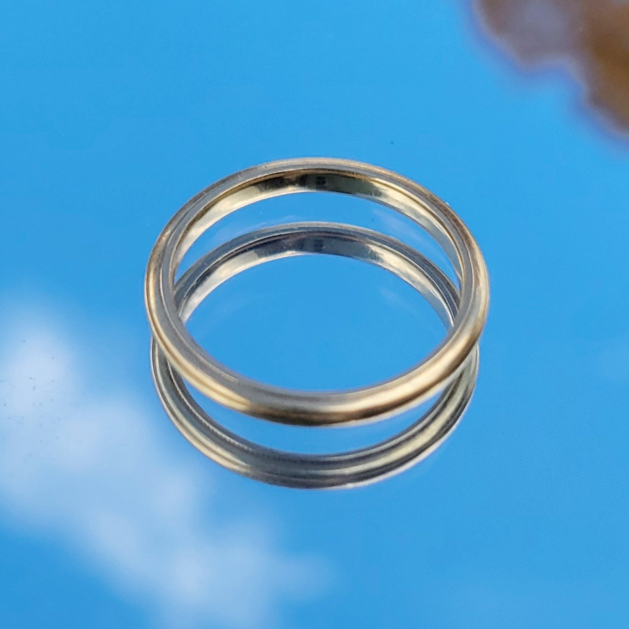 Vintage 40s 14K Gold Wedding Band by Lohengrin